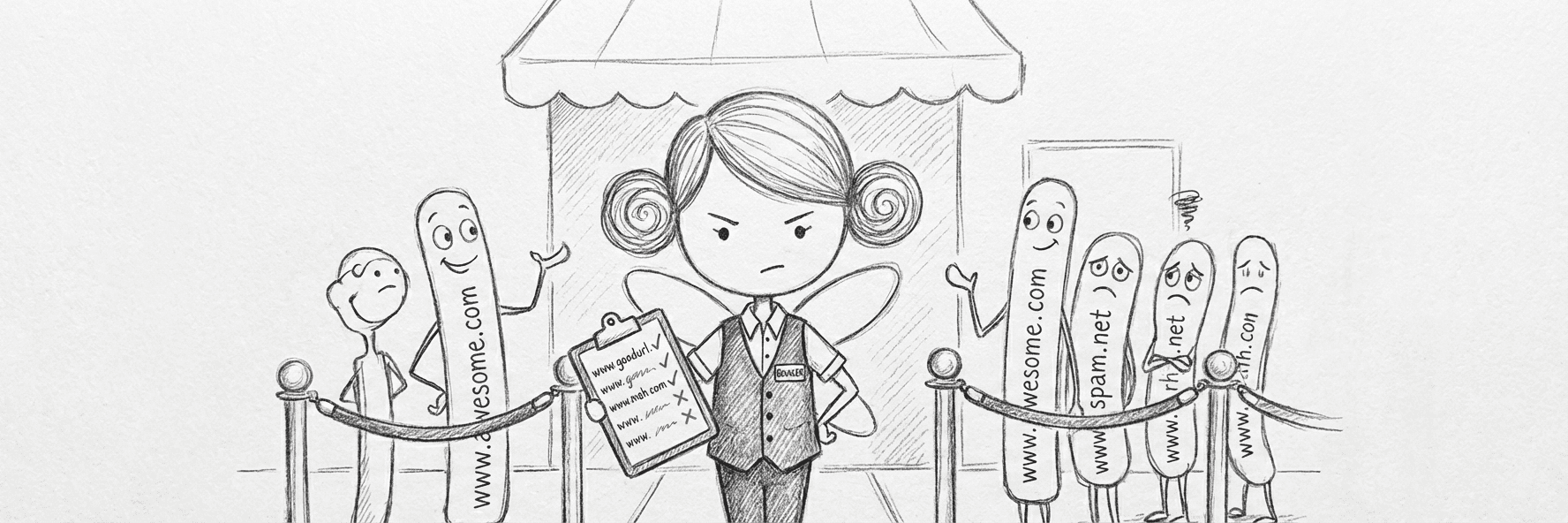 Fairy-Türsteher kontrolliert den Browserzugriff