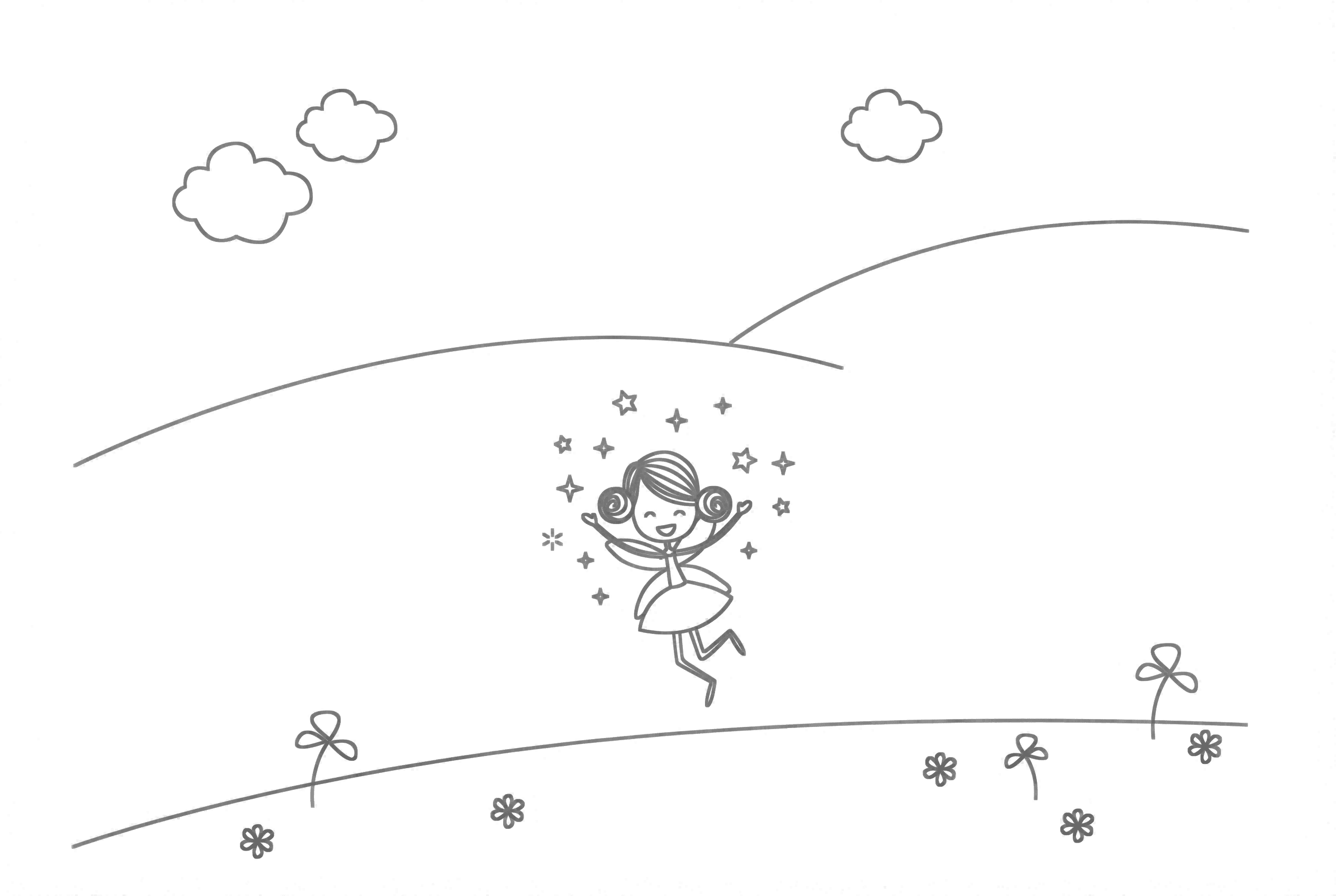 BrowserFairy illustration: a fairy celebrating