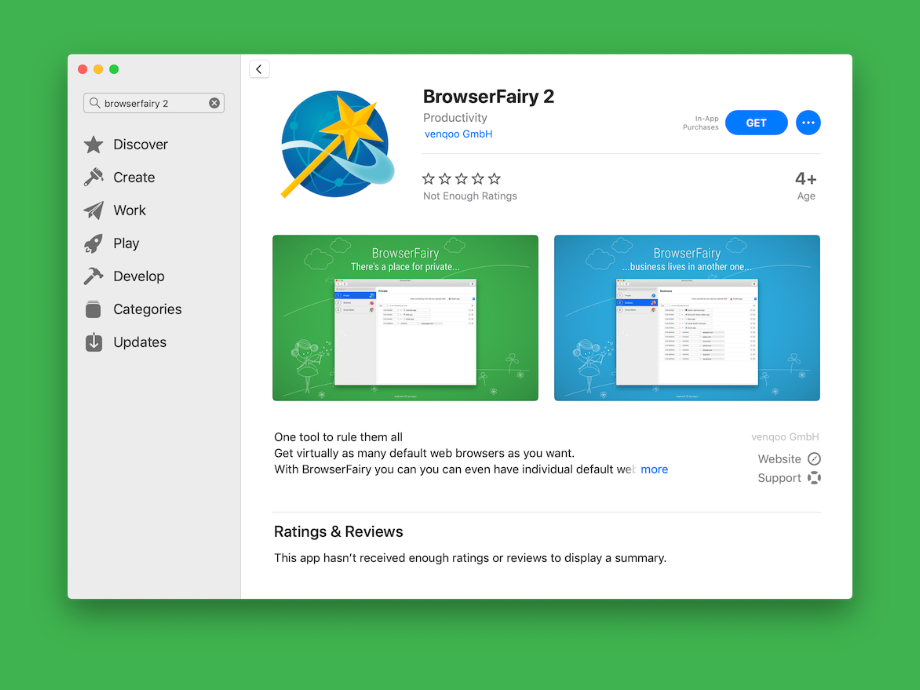 BrowserFairy 2 for Mac - a fresh start